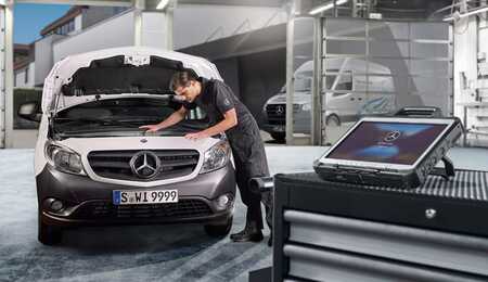 Autorisierter Mercedes-Benz Transporter Service