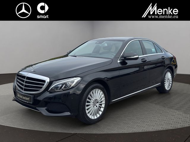 MERCEDES-BENZ C 180 Exclusive+AHK+LED+Ambiente+Totwkl+Sitzhzg.